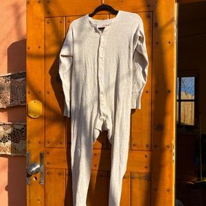 BEN-KNIT Rare Vintage Wool & Cotton Long Underwear Onesie